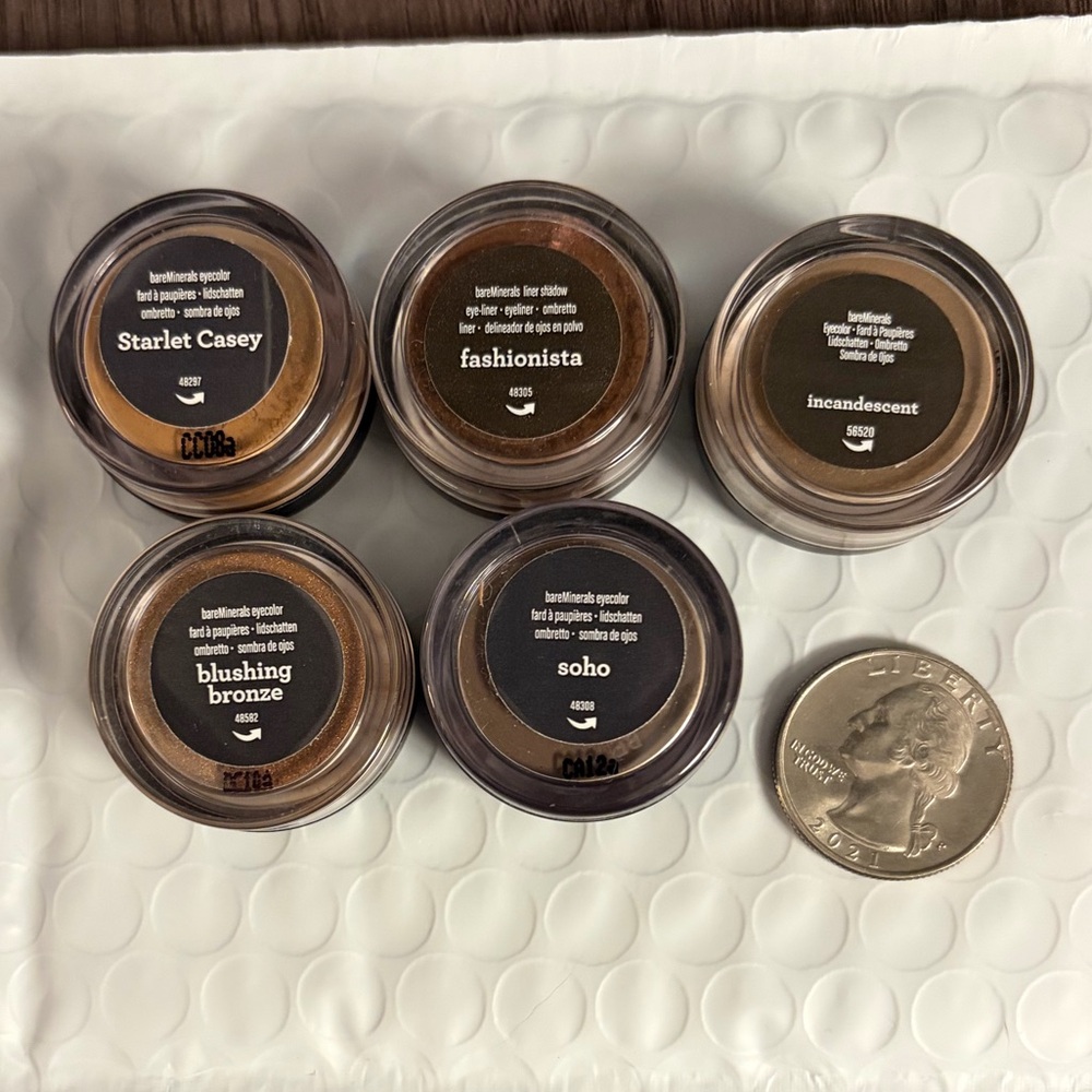 bareMinerals Loose Eyeshadow Set in Brown & Bronze Tones
